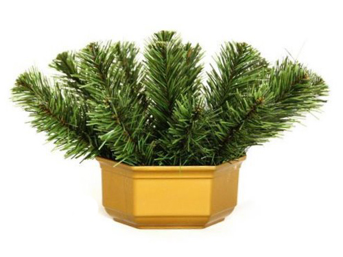 Farbe dekorative Stahldraht profilierte künstliche Weihnachtsbäume Kränze Blumen Hersteller in Polen